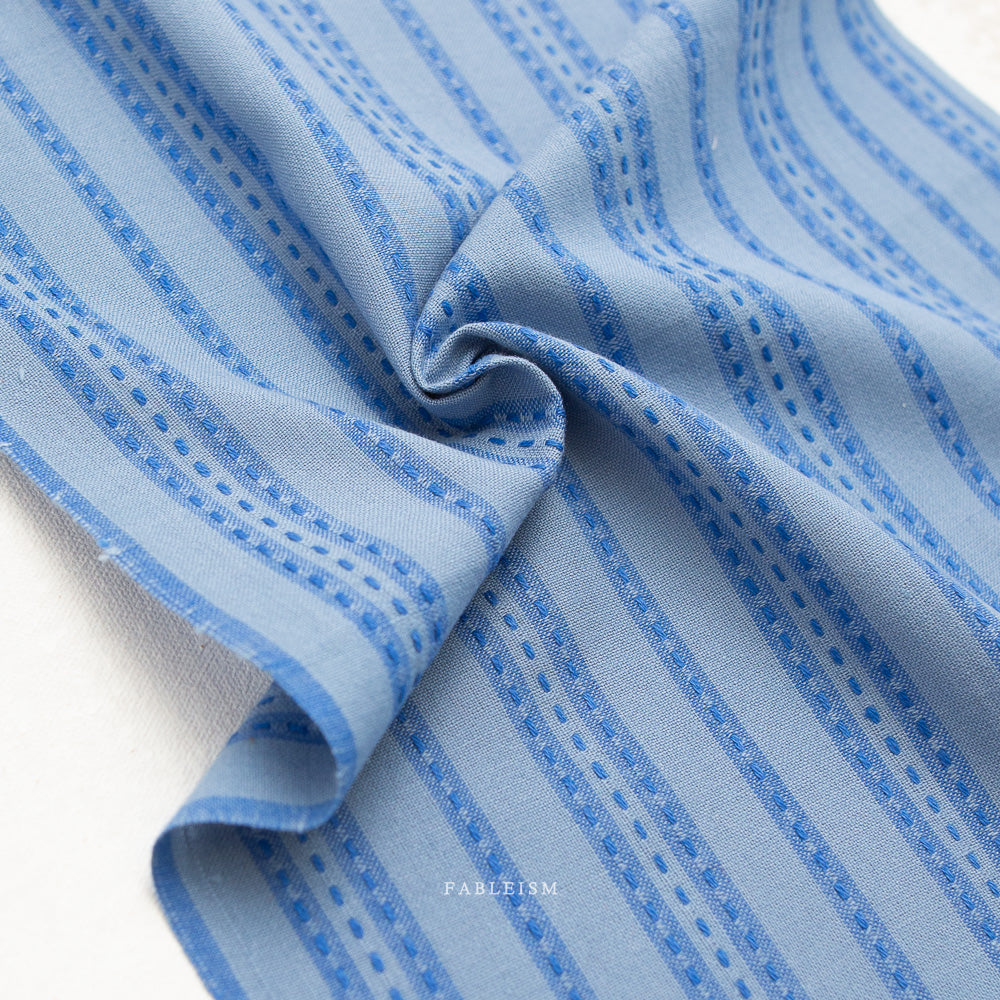 Fine and Dandy 10-SSP Blue by Fableism (sold in 25cm increments)