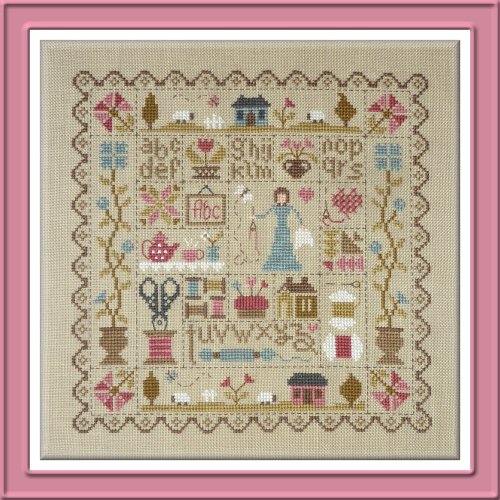 Patchwork de la Brodeuse Cross Stitch pattern by Jardin Prive