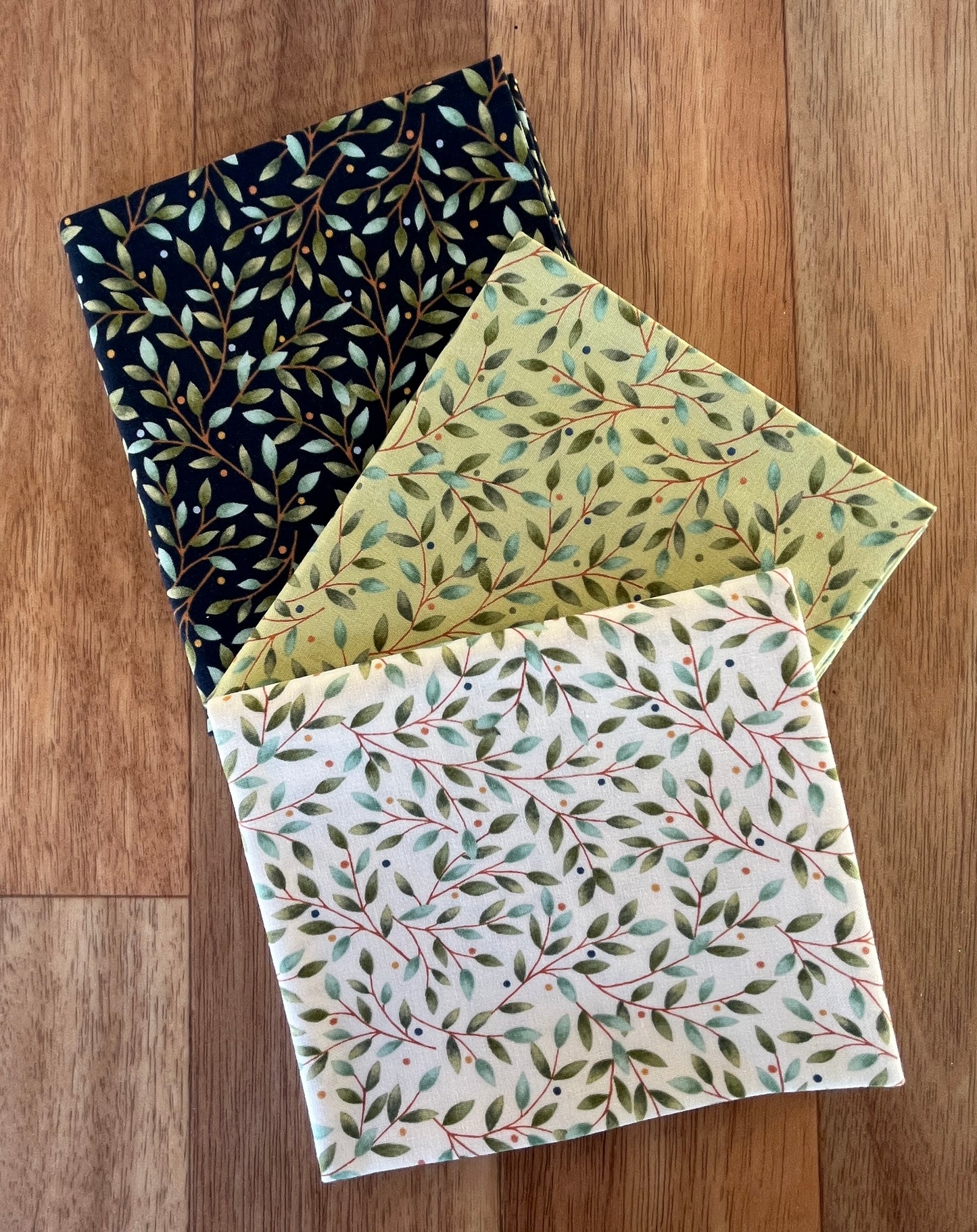 Family Tree Leaves Branches Fat Quarter Bundle Deb Strain for Moda Fabrics