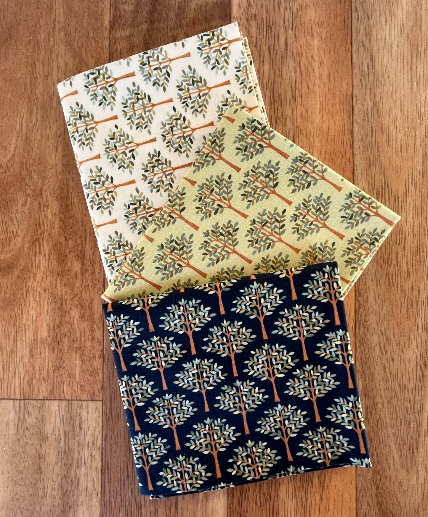 Family Tree Trees in a Row Fat Quarter Bundle Deb Strain for Moda Fabrics