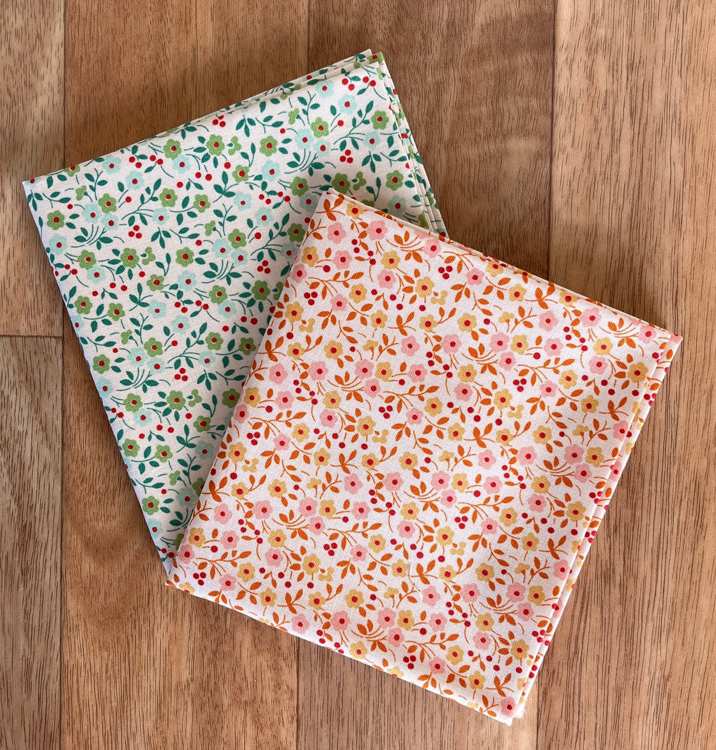 Farmers Daughter Floral Fat Quarter Bundle by Lori Holt for Riley Blake