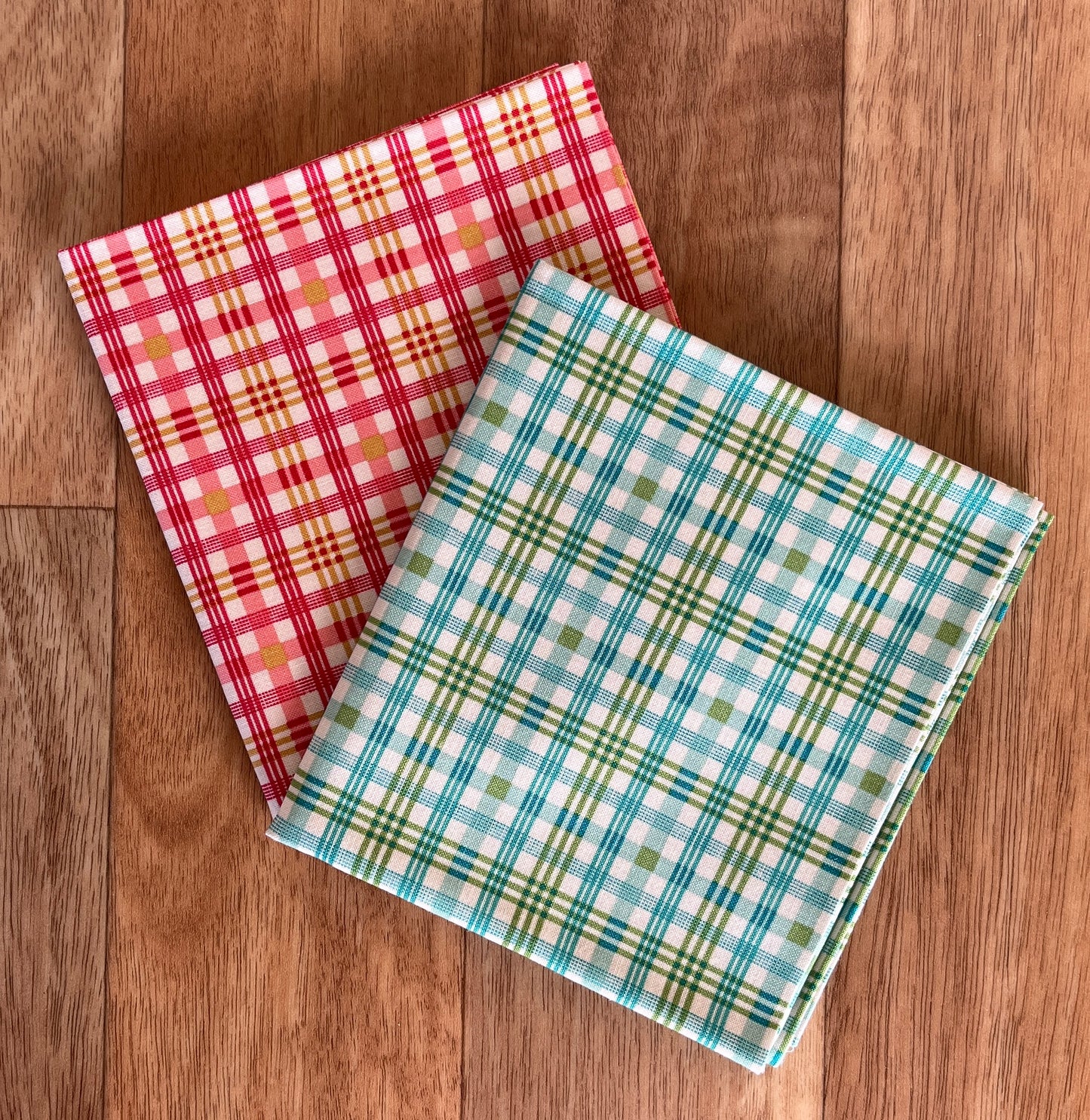 Farmers Daughter Plaid Fat Quarter Bundle by Lori Holt for Riley Blake