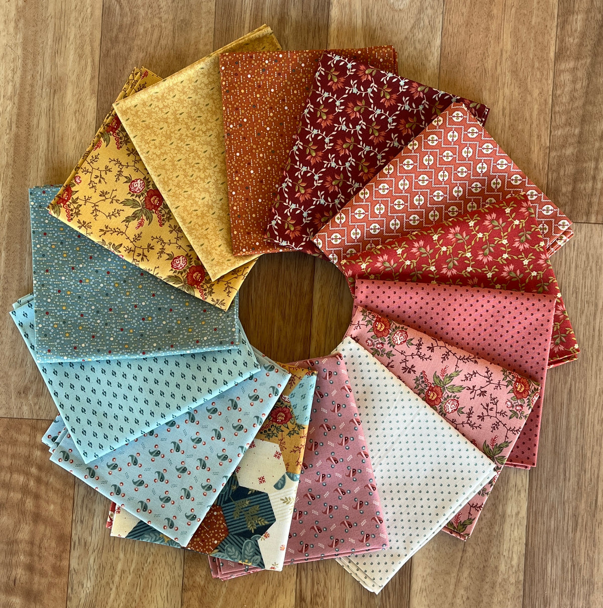 Farmers Daughter Fat Quarter Bundle by Laundry Basket Quilts for Andover