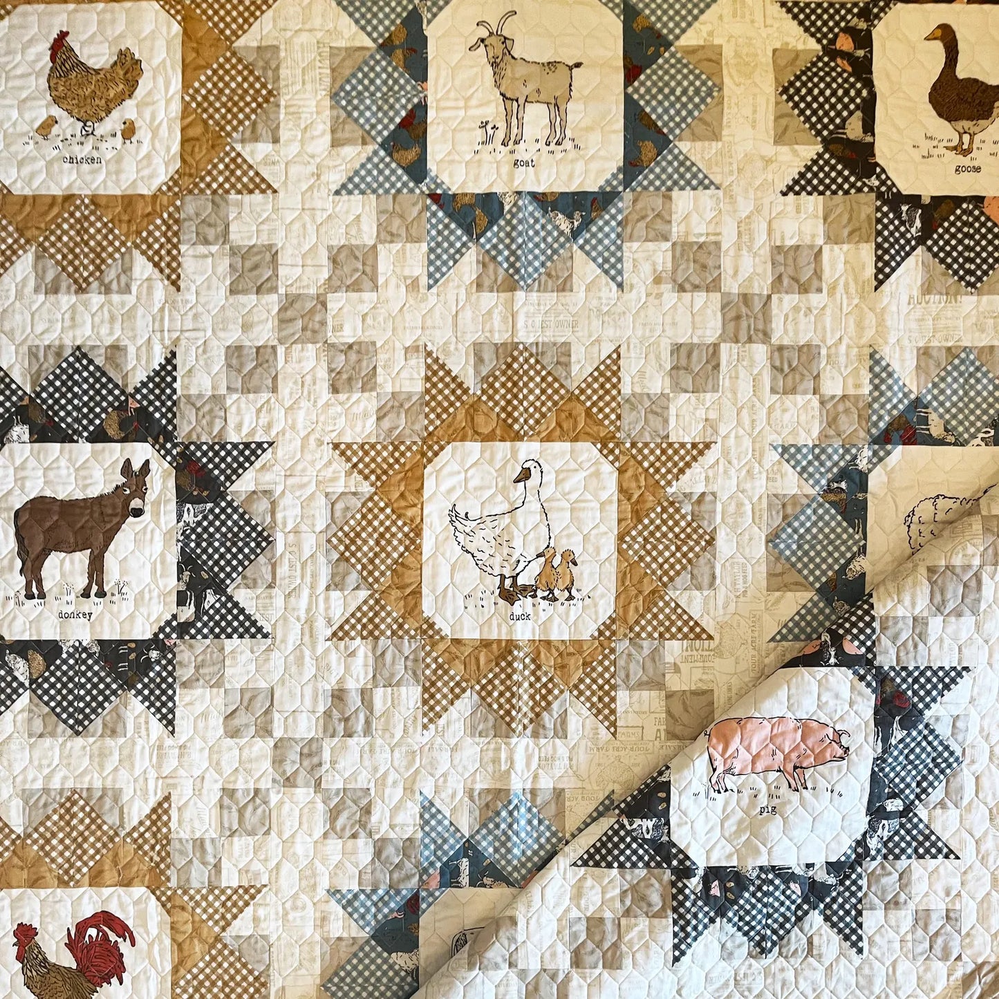 Farmstead Quilt Pattern by Stacy Iest Hsu