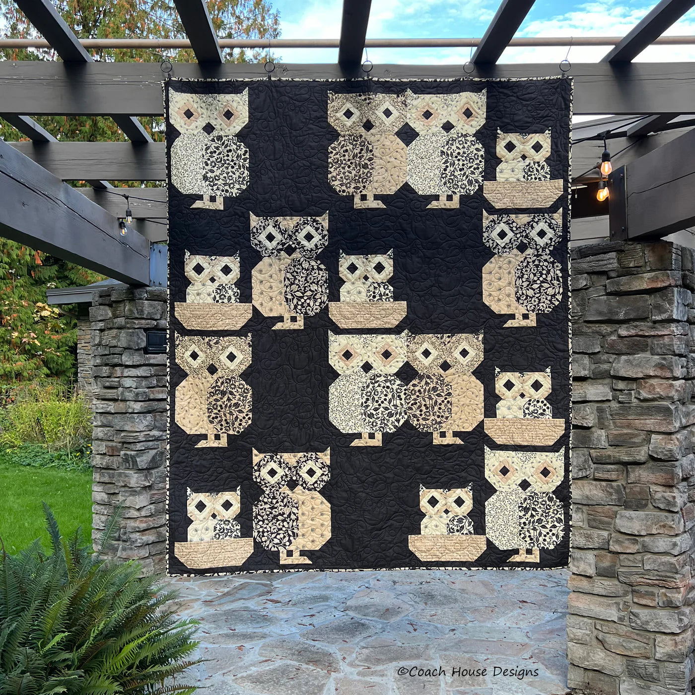 Feeling Owly Quilt Pattern by Coach House Designs
