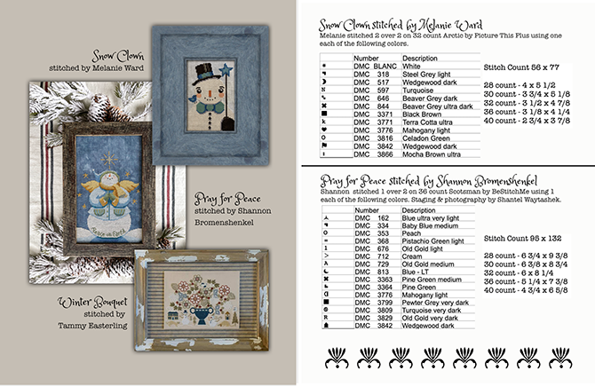 Flurry Cross Stitch Booklet by Teresa Kogut