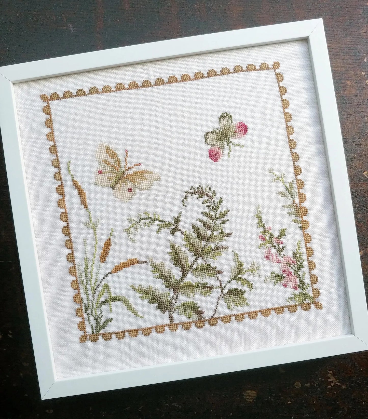 Flutterby Cross Stitch Pattern by Mojo Stitches