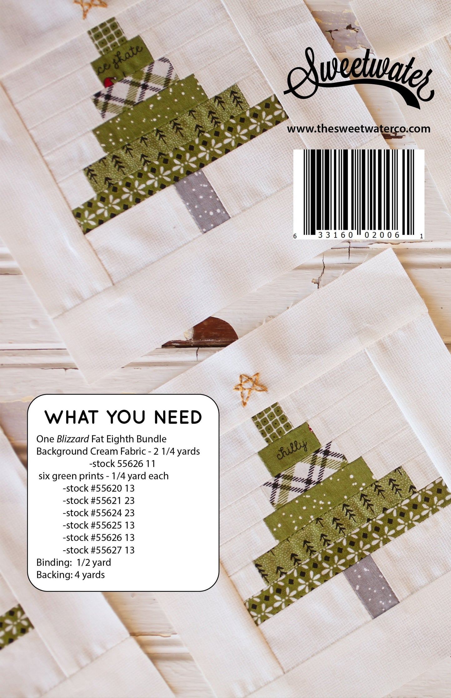 Freshcut Quilt Pattern by Sweetwater