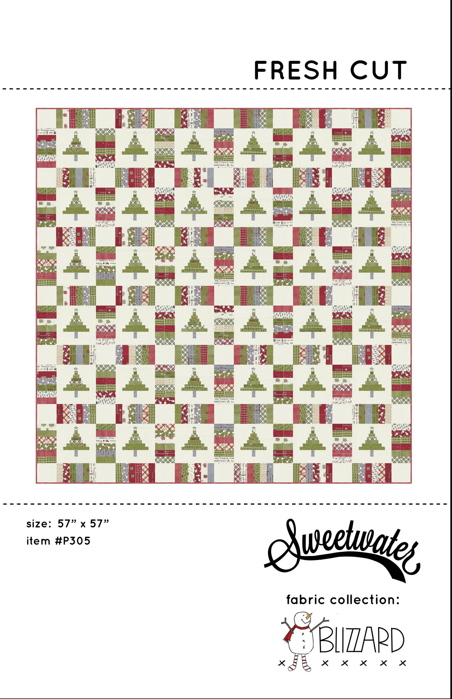 Freshcut Quilt Pattern by Sweetwater