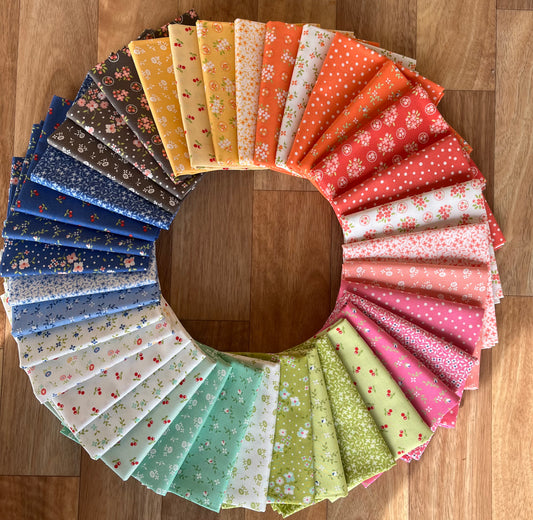 Cali & Co Fat Quarter Bundle by Coriander Quilts for Moda Fabrics