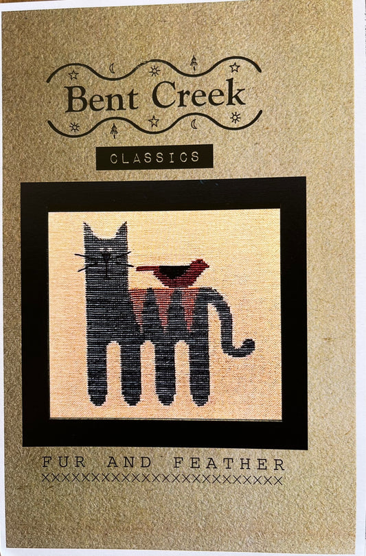 Fur and Feather Cross Stitch Pattern Bent Creek