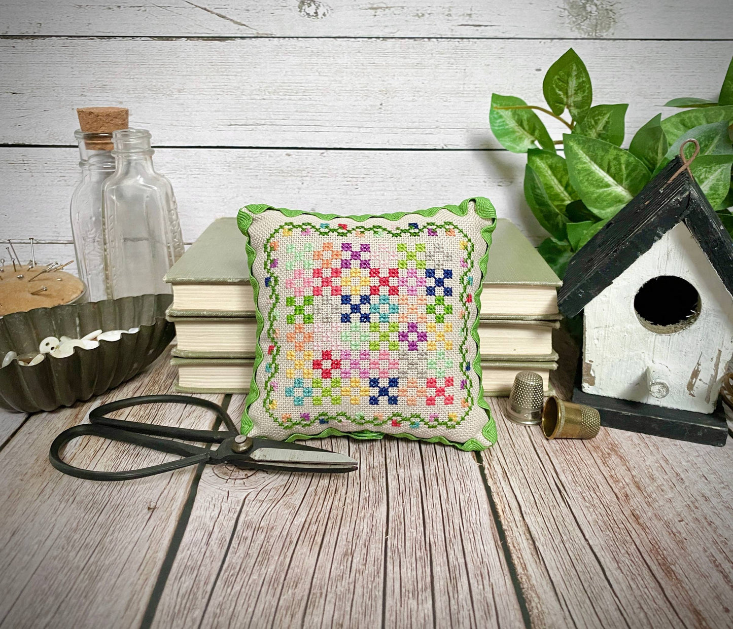 Garden Walk Cross Stitch Pattern by Count Your Stitches Designs