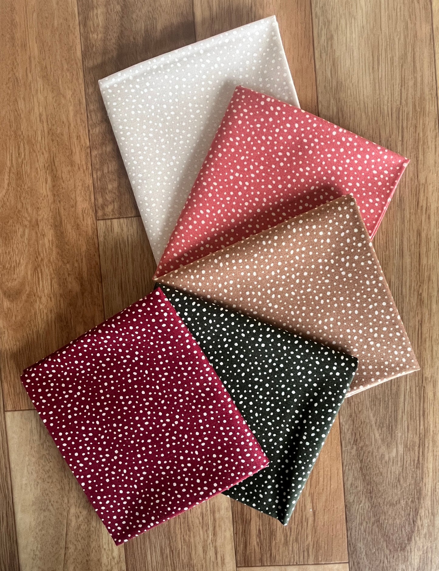 Gingerbread Lane Flurry Fat Quarter Bundle by Kileys Quilt Room for Moda Fabrics