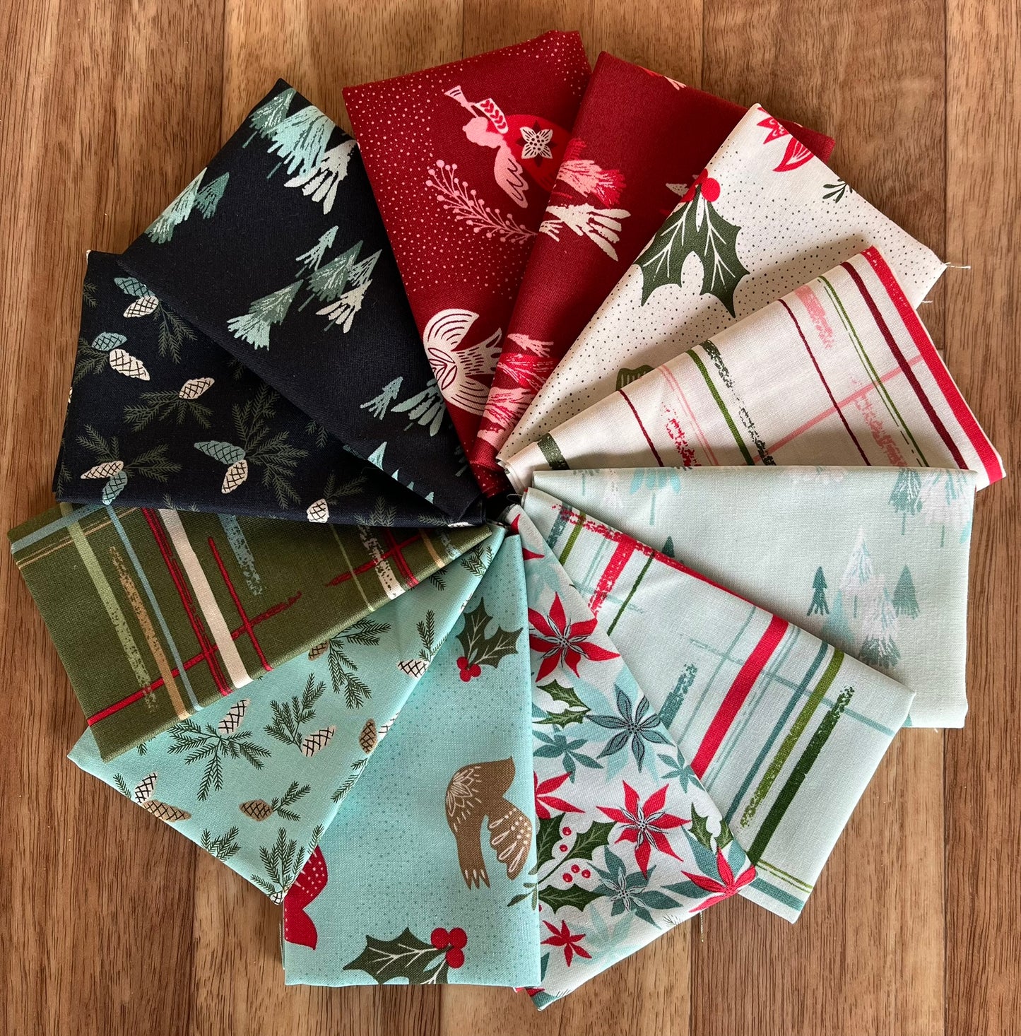 Good News Great Joy Fat Eighth Bundle by Fancy That Design House for Moda Fabrics