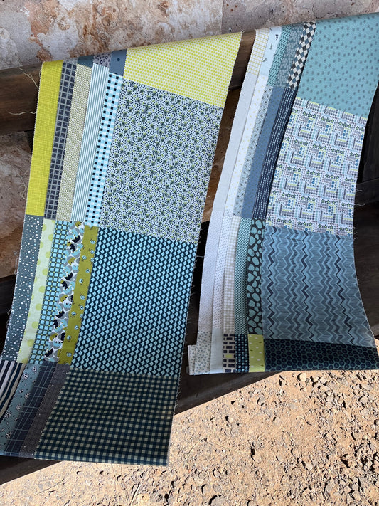 Greenstone 10" x WOF Strip Bundle by Jen Kingwell for Moda Fabrics