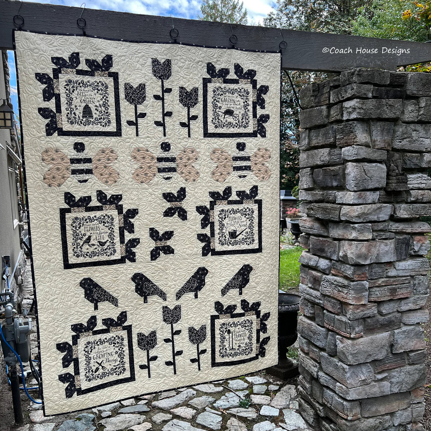 Happy Place Quilt Pattern by Coach House Designs