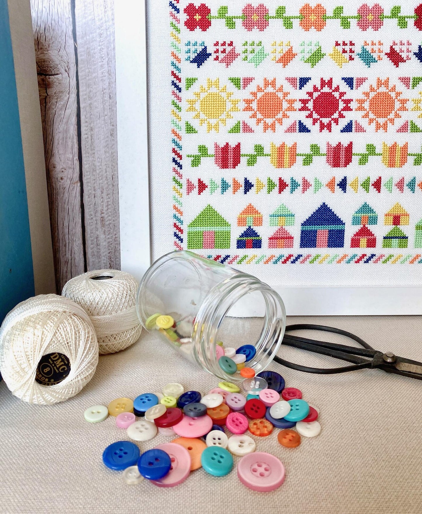 Harbor Cross Stitch Pattern by Count Your Stitches Designs