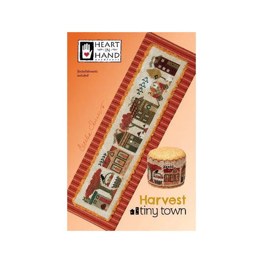 Harvest Tiny Town Cross Stitch Pattern Heart in Hand
