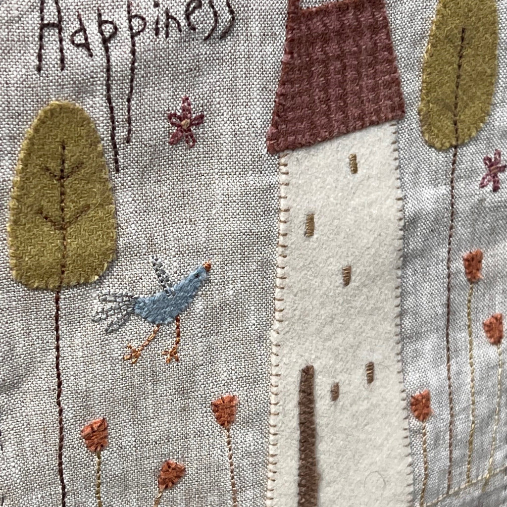 A Day In Happyland Quilt Pattern by Anni Downs of Hatched and Patched