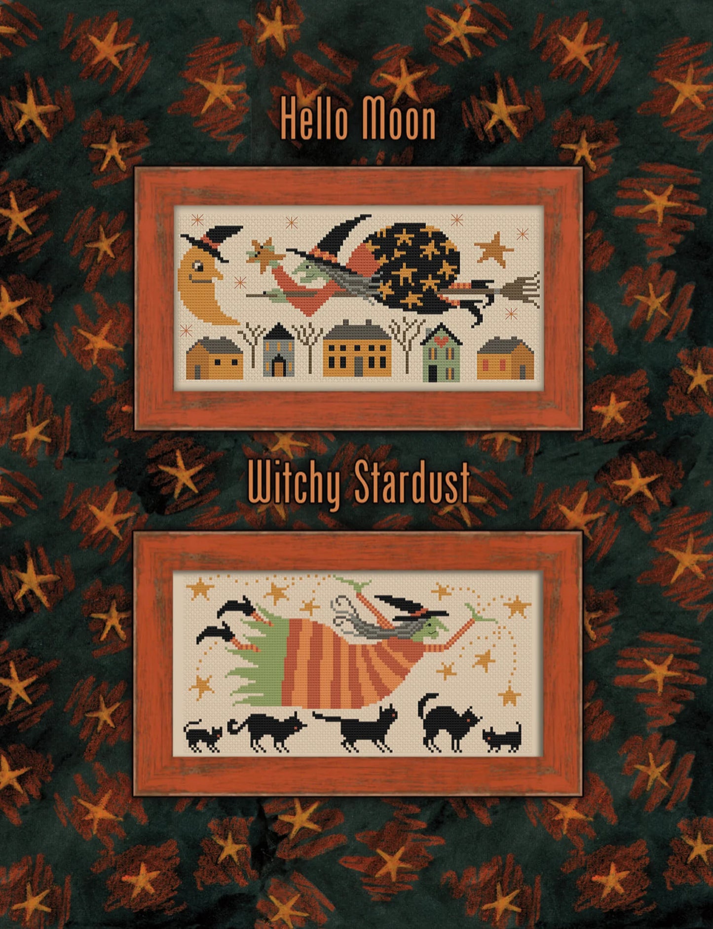Hello Halloween cross stitch booklet by Teresa Kogut