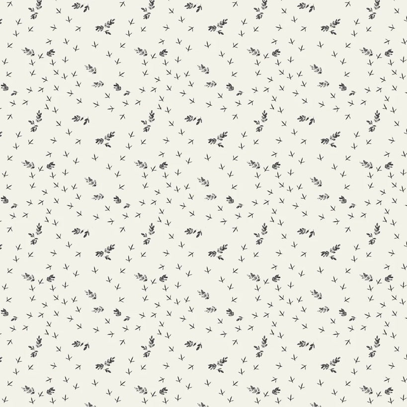 Hen House Chicken Tracks by Camelot Fabrics (sold in 25cm increments)