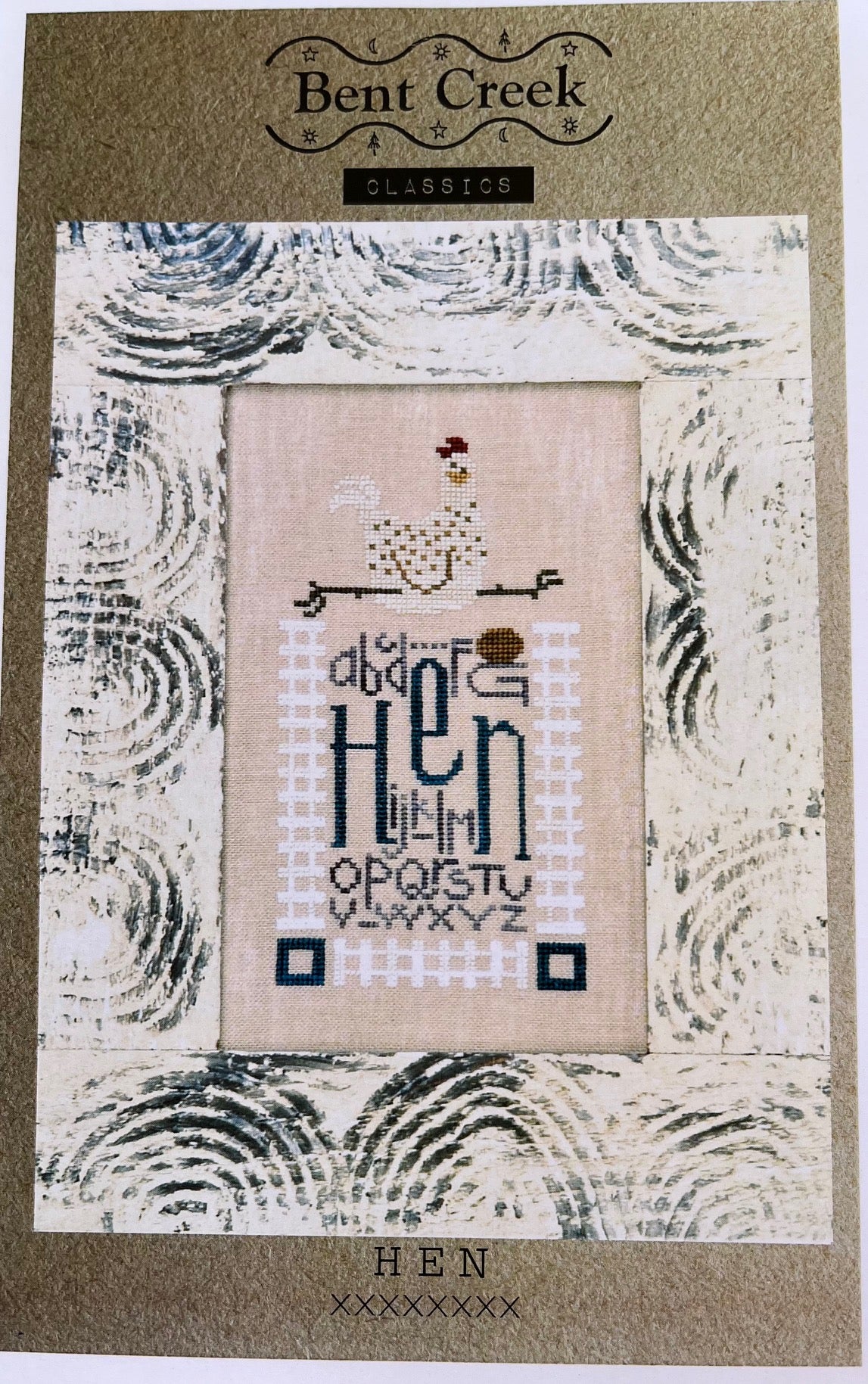 Hen Cross Stitch Pattern Bent Creek The Rural Stitch Co hen-cross-stitch-pattern-bent-creek-the-rural-stitch-co