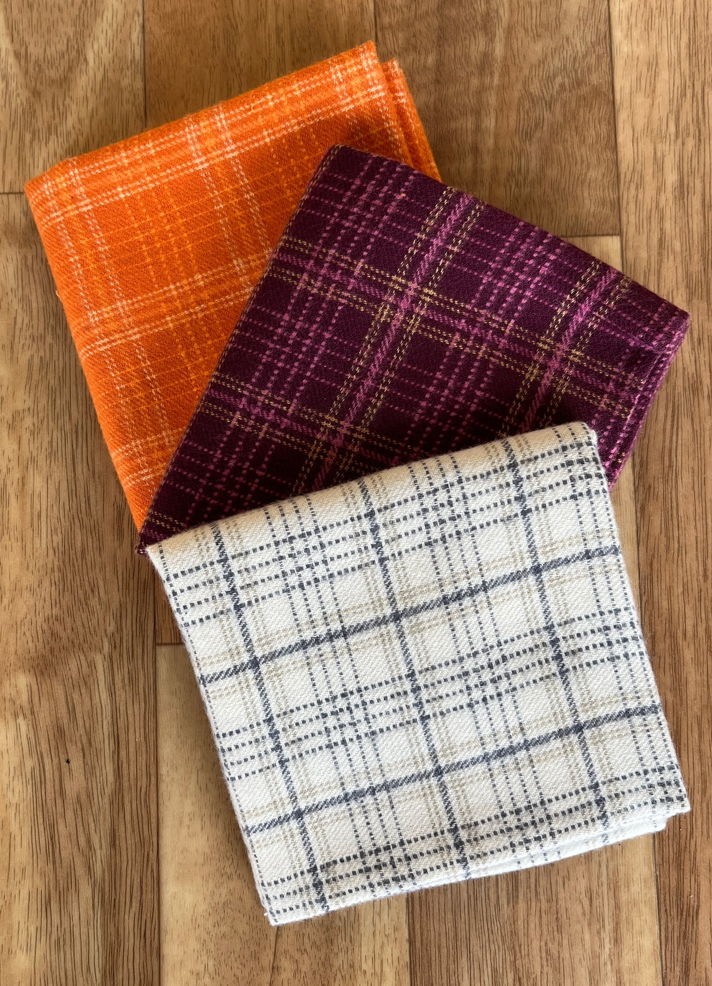 Highlands Flannel Cross Hatch Fat Quarter Bundle by Art Gallery Fabrics