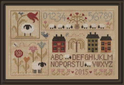Histoires de Moutons 1 Cross Stitch Pattern by Jardin Prive