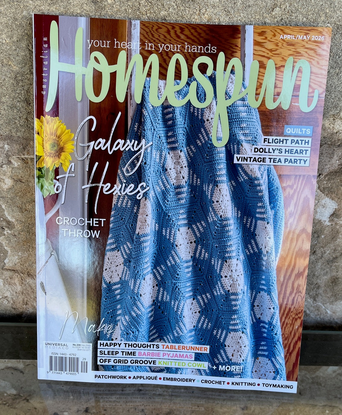 Homespun Magazine April May 2026 Edition by Universal Publishing