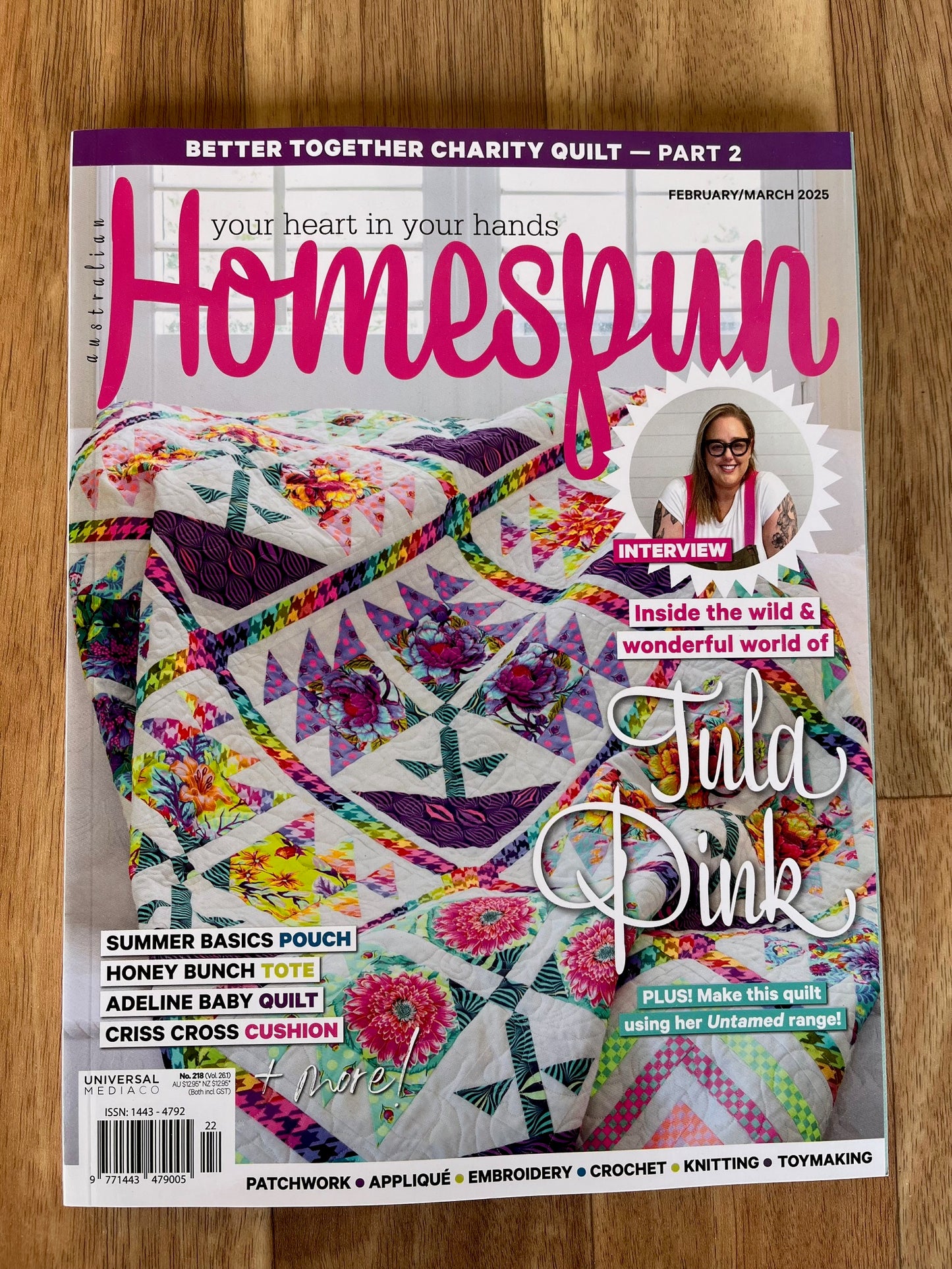 Homespun Magazine Feb March 2025 Edition by Universal Publishing