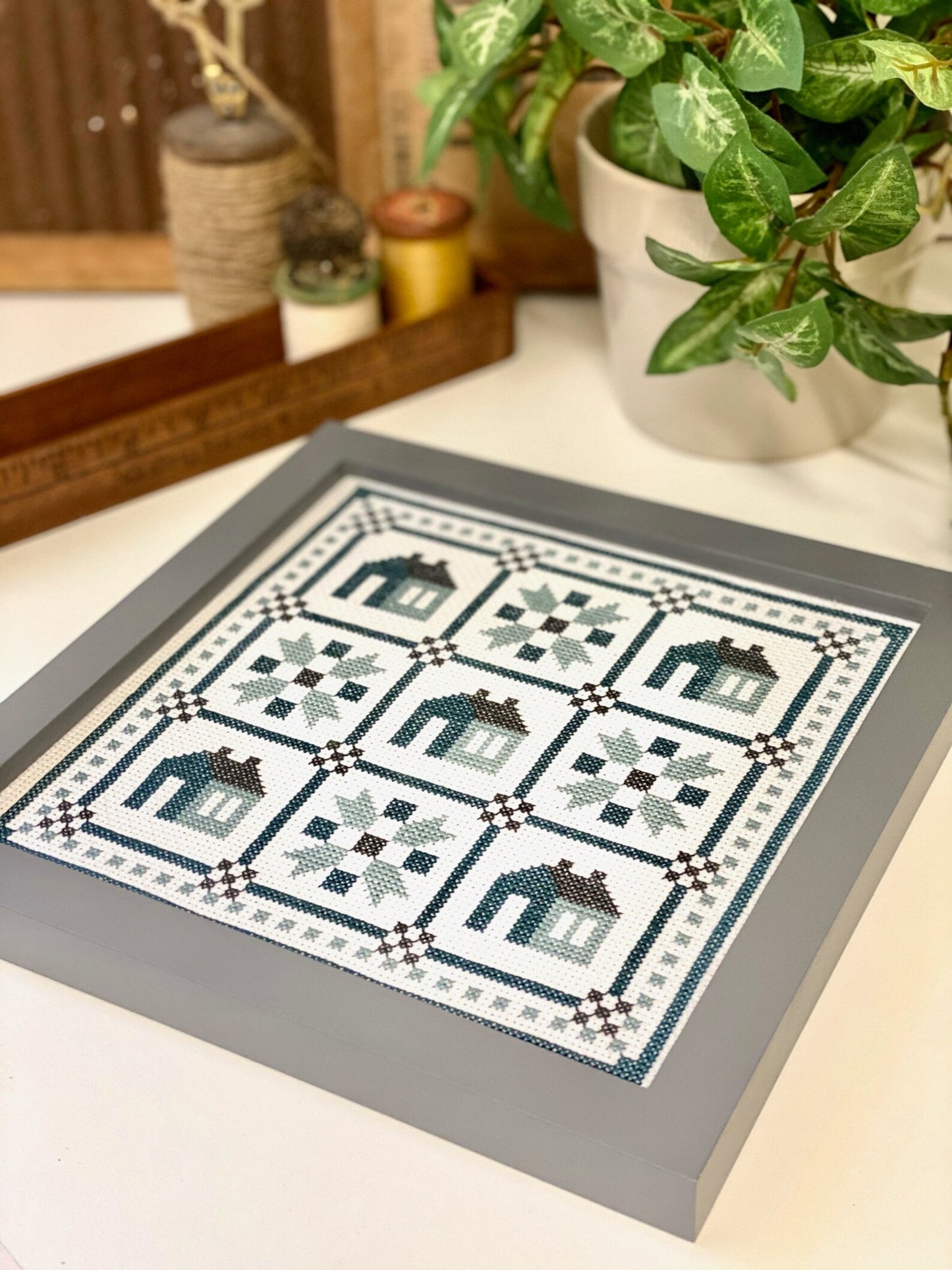 Hometown Cross Stitch Pattern by Count Your Stitches Designs