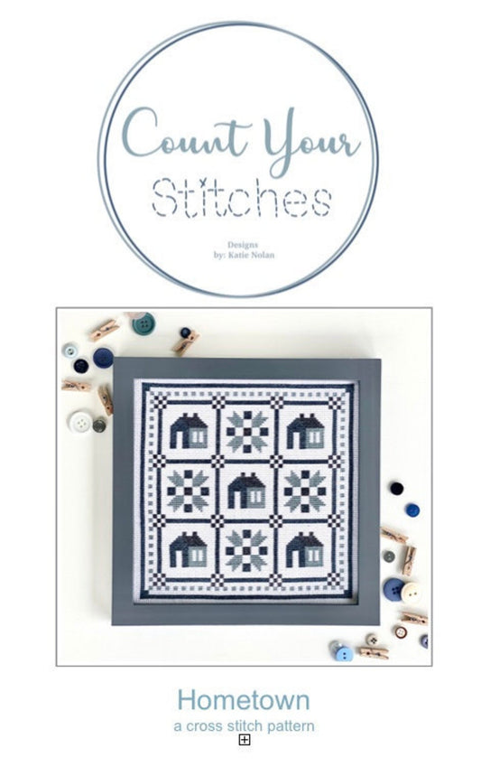 Hometown Cross Stitch Pattern by Count Your Stitches Designs