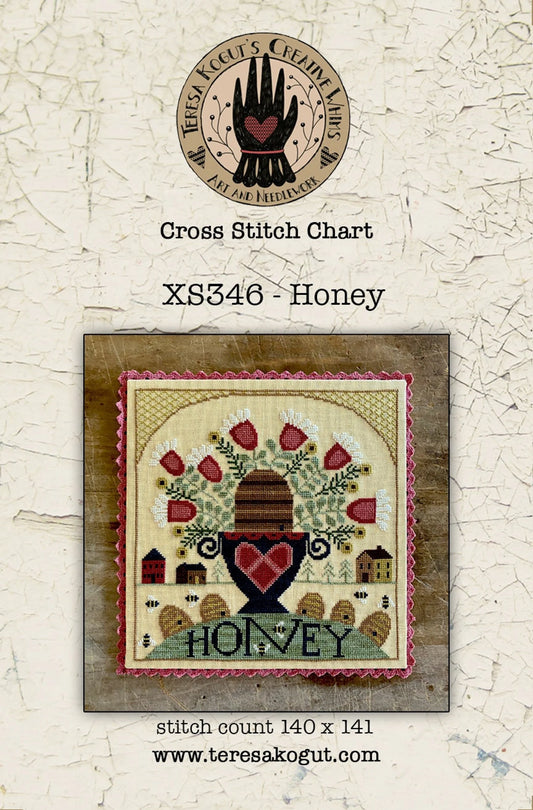 Honey Cross stitch pattern by Teresa Kogut
