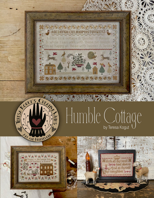 Humble Cottage Cross Stitch Booklet by Teresa Kogut