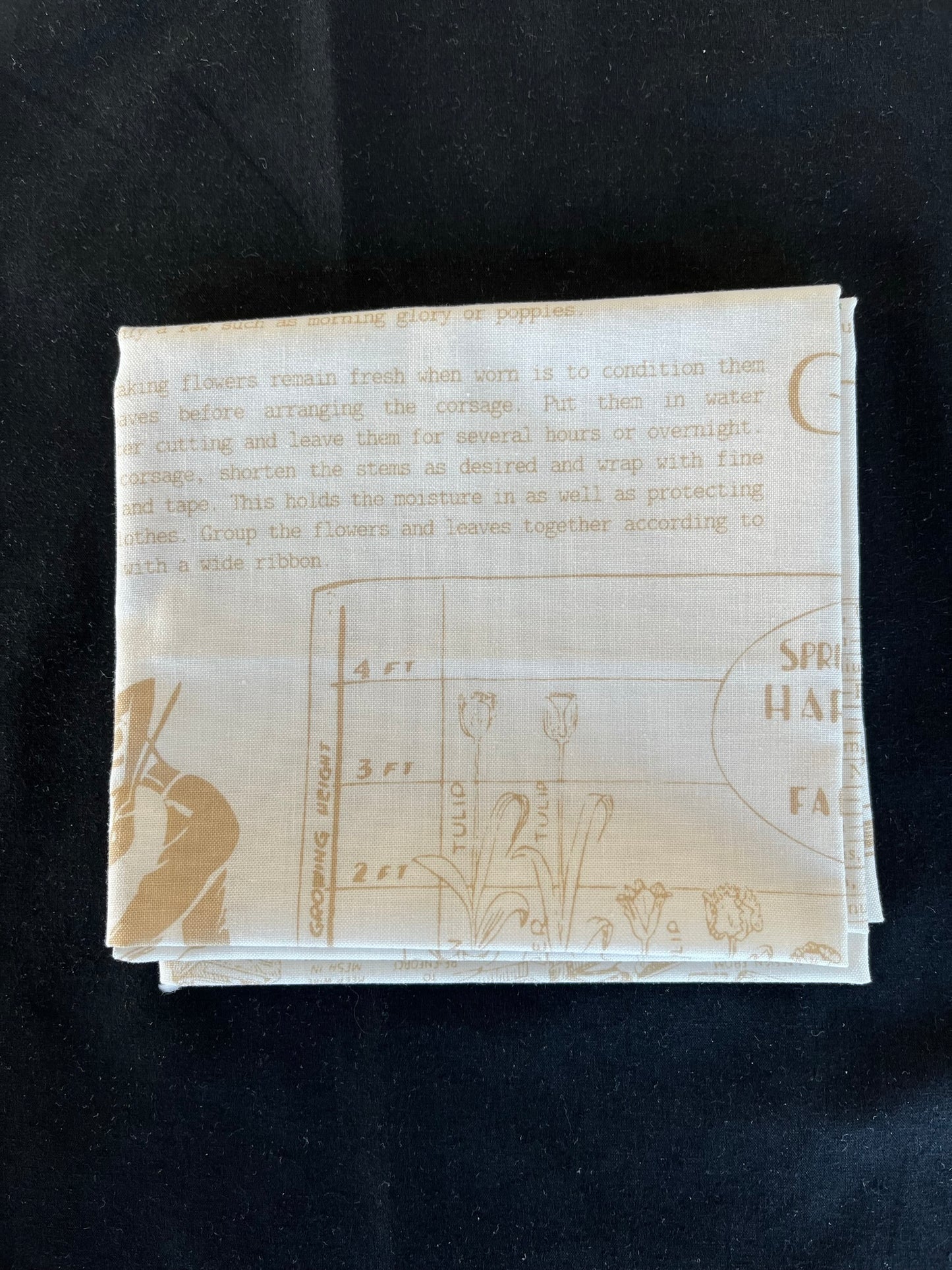Hush Hush 3 Farmers Almanac C14063 by Riley Blake Designs (sold in 25cm increments)