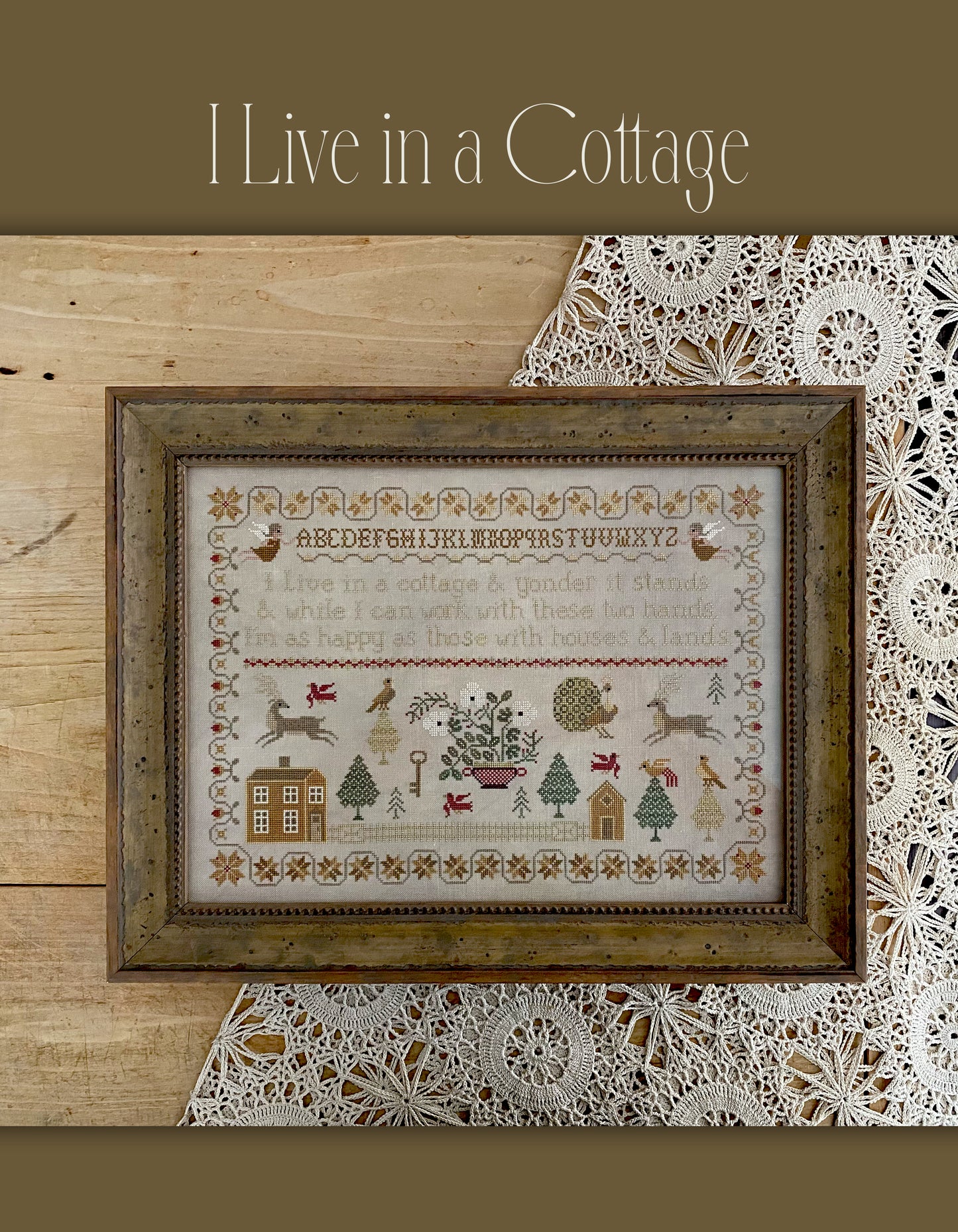 Humble Cottage Cross Stitch Booklet by Teresa Kogut