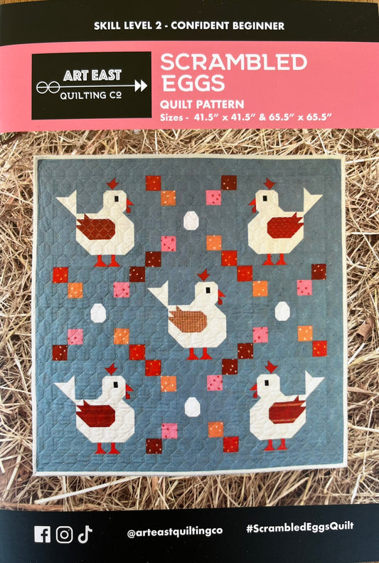 Scrambled Eggs Quilt Pattern by Art East Quilting Company