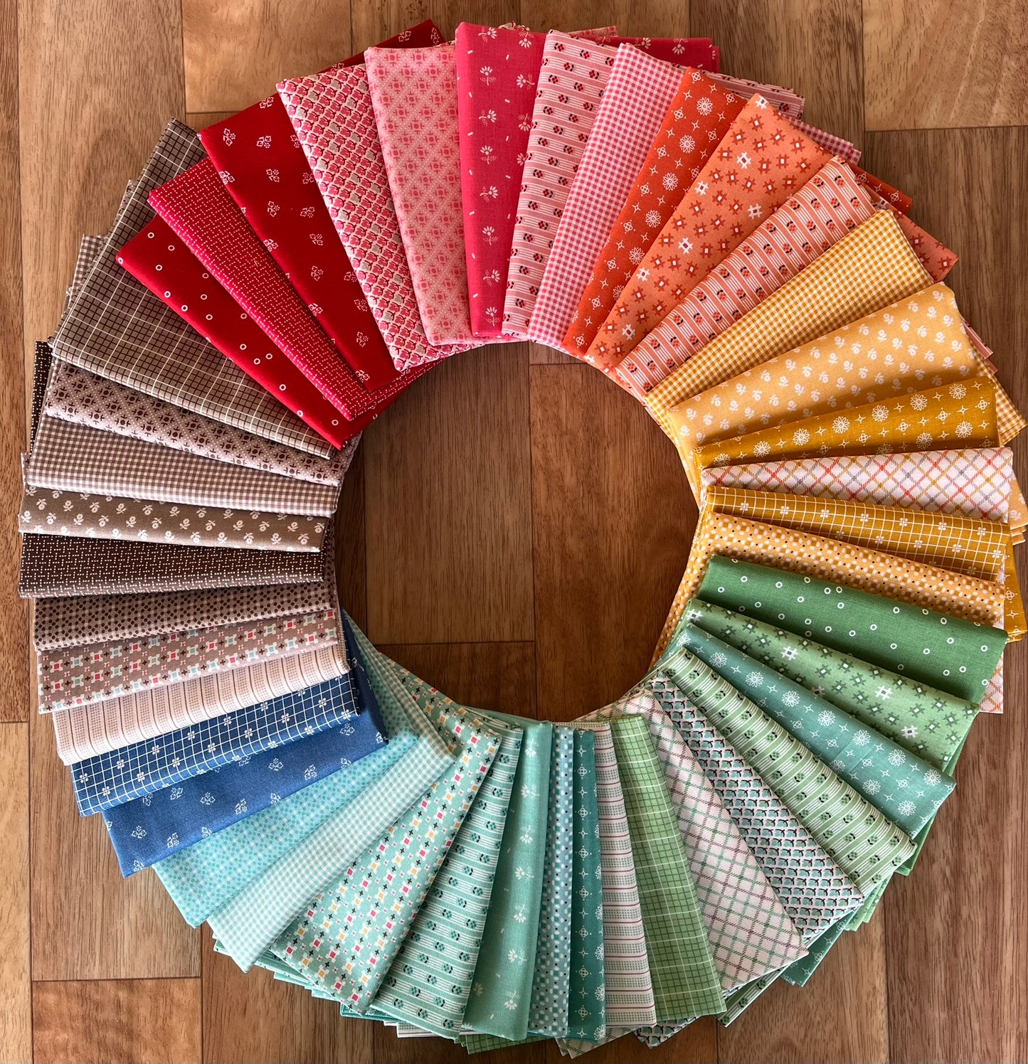 Prim Fat Quarter Bundle by Lori Holt for Riley Blake Fabrics