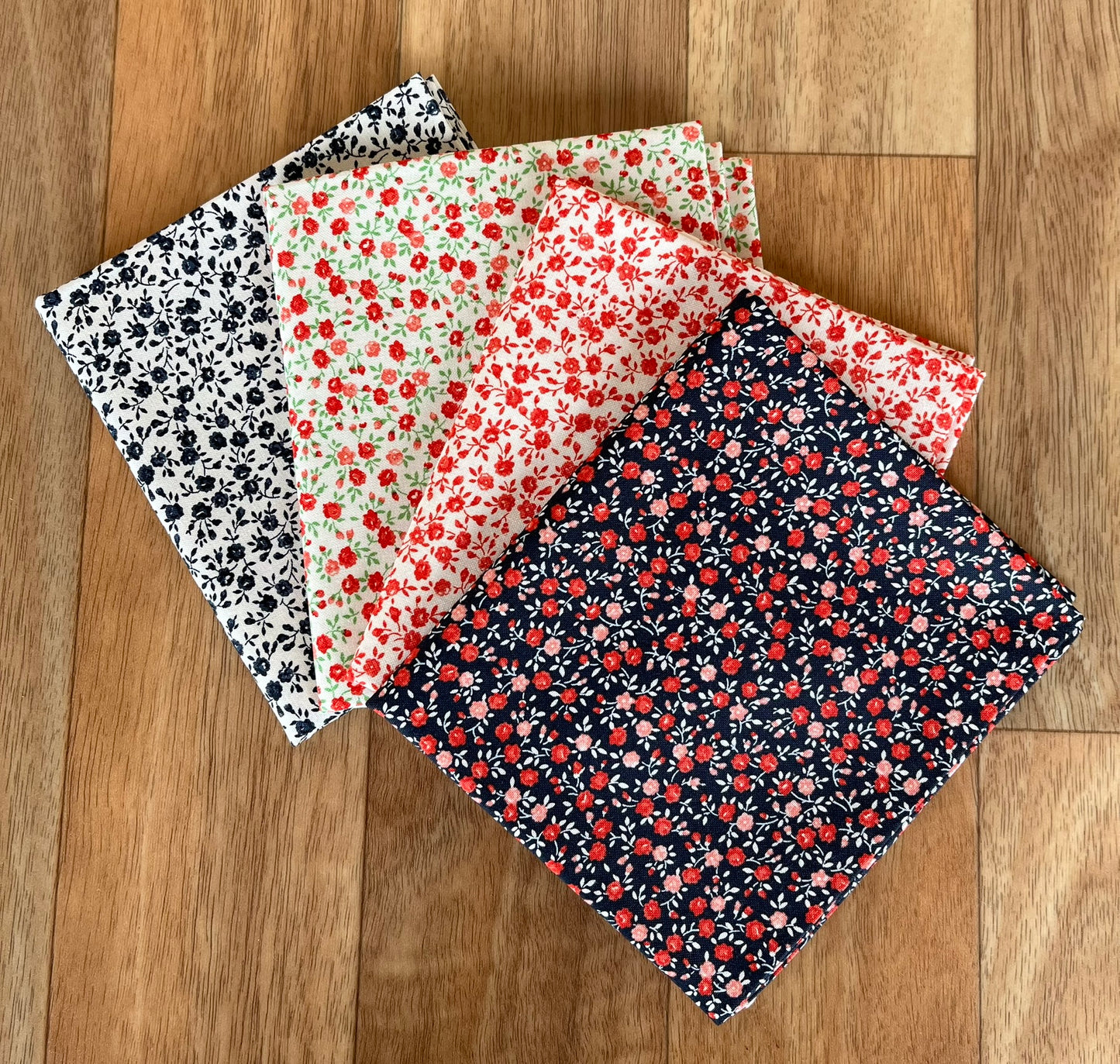 Summertime Bloom Small Fat Quarter Bundle by Camille Roskelley for Moda Fabrics