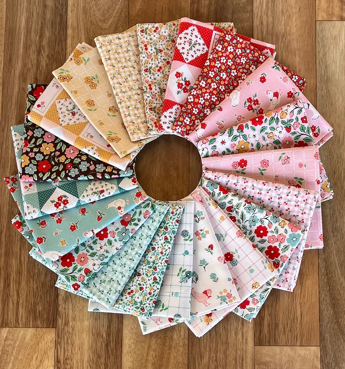 Farmhouse Fancy Fat Eighth Bundle by Elea Lutz for Poppie Cotton