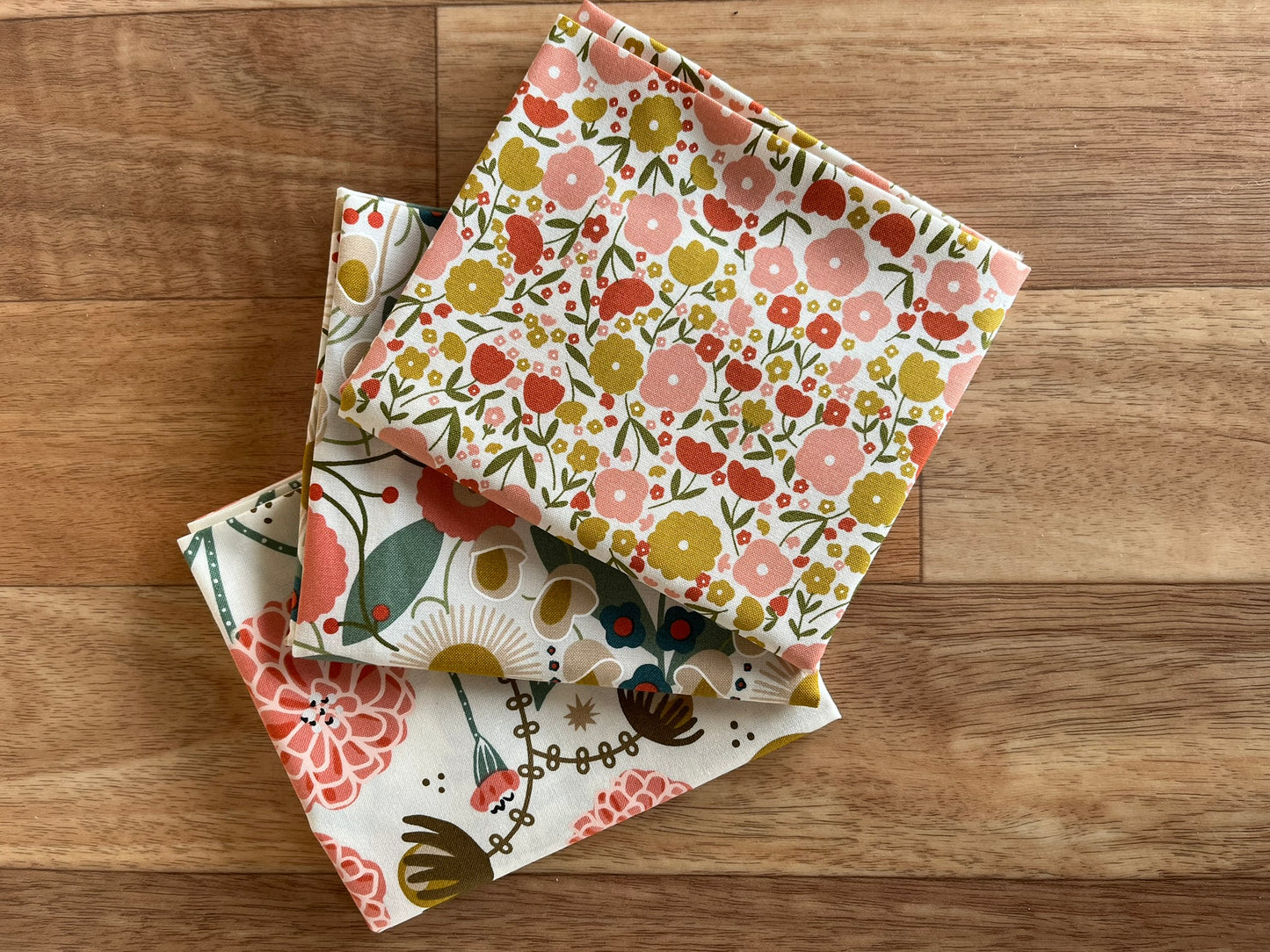 Imaginary Flowers Whites Fat Quarter Bundle by Gingiber for Moda fabrics