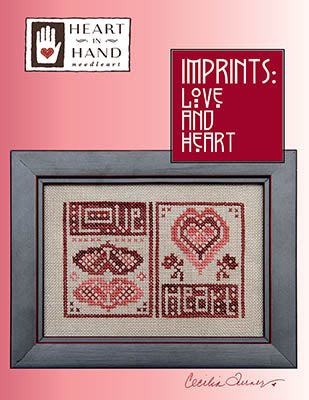 Imprints: Love and Heart Cross Stitch Pattern Heart in Hand