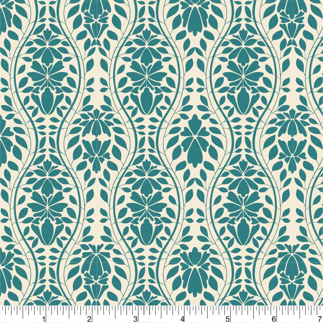 Everbloom In The Shade PH0328 by Rebecca Jane Woolbright of Phoebe fabrics (sold in 25cm increments)
