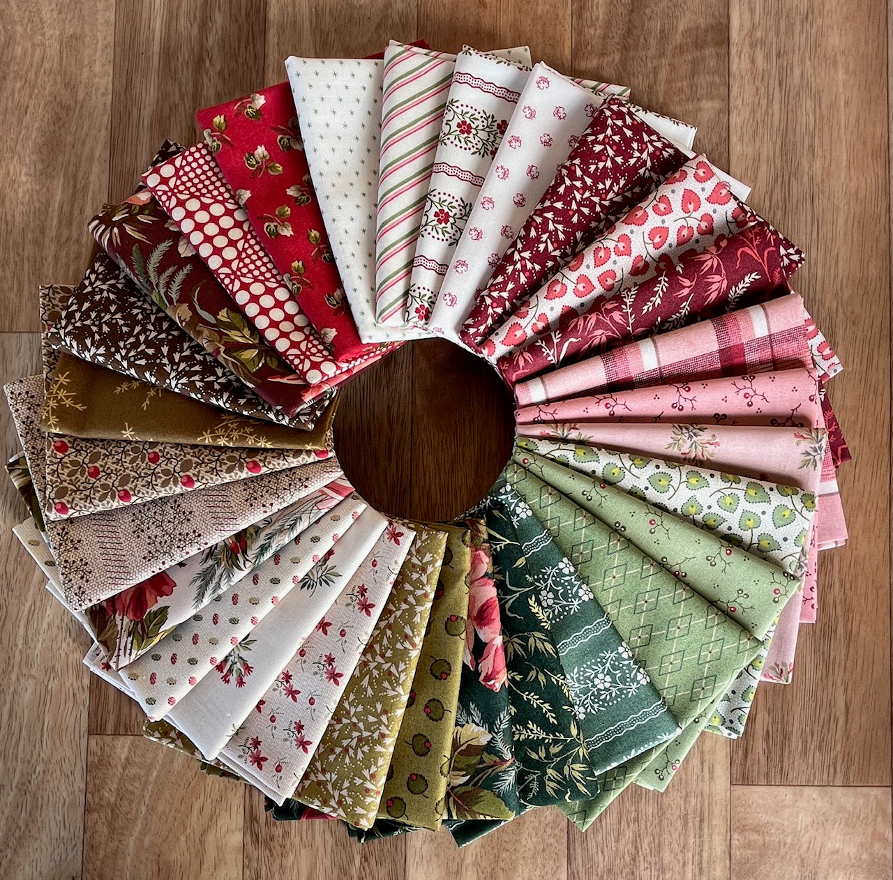 Joy Fat Eighth Bundle Laundry Basket Quilts for Andover Fabrics