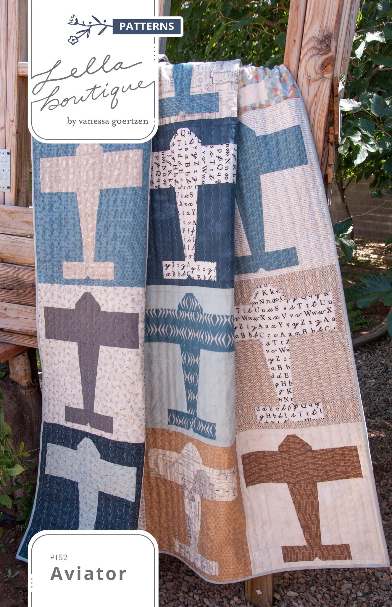Aviator Quilt Pattern Lella Boutique