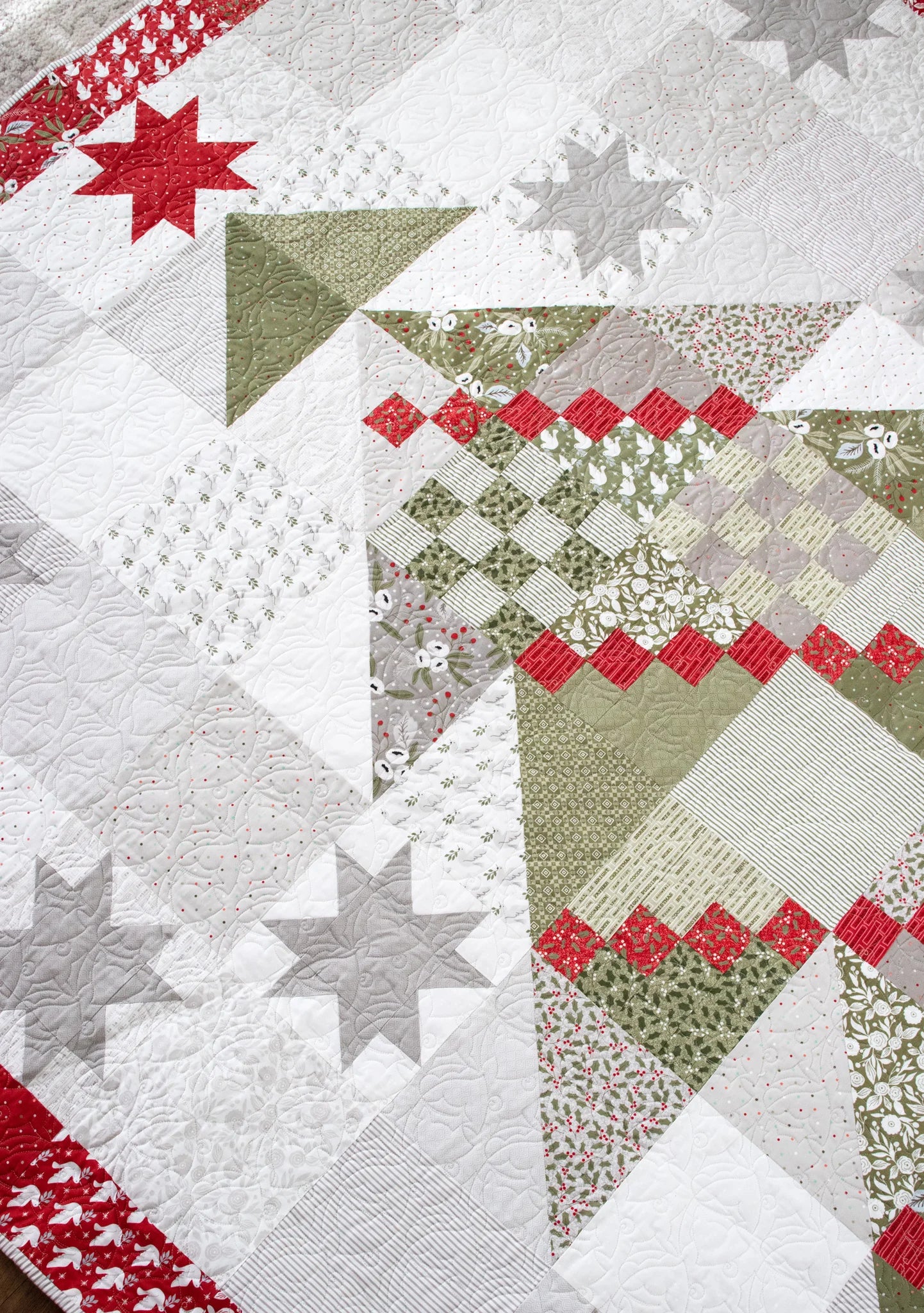 Yule Tree Quilt Pattern Lella Boutique