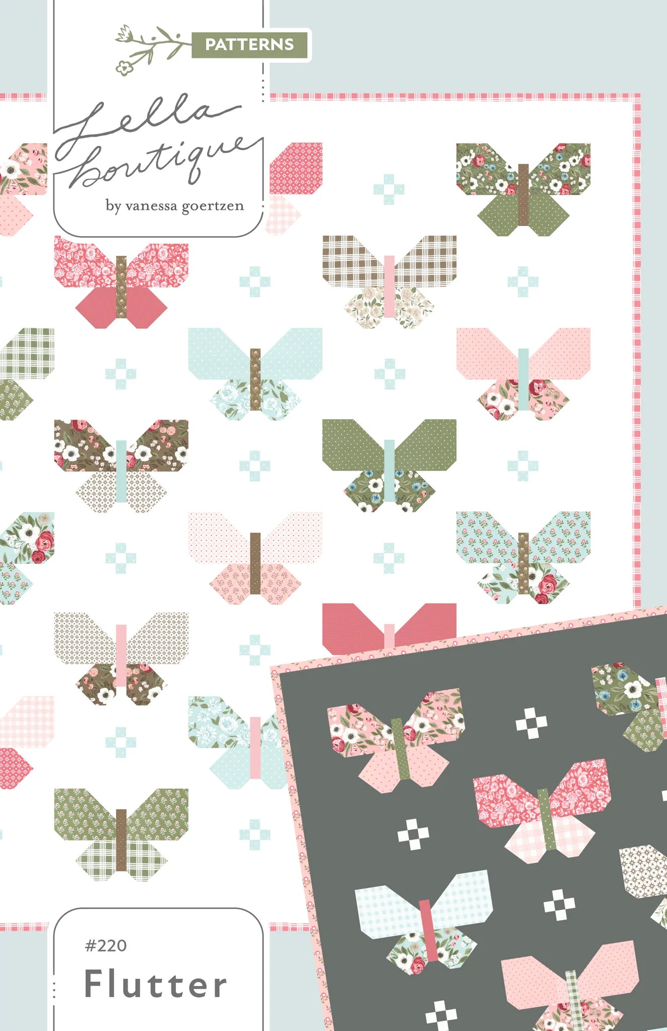 Flutter Quilt Pattern Lella Boutique
