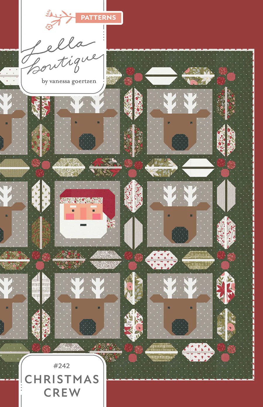 Christmas Crew Quilt Pattern Lella Boutique