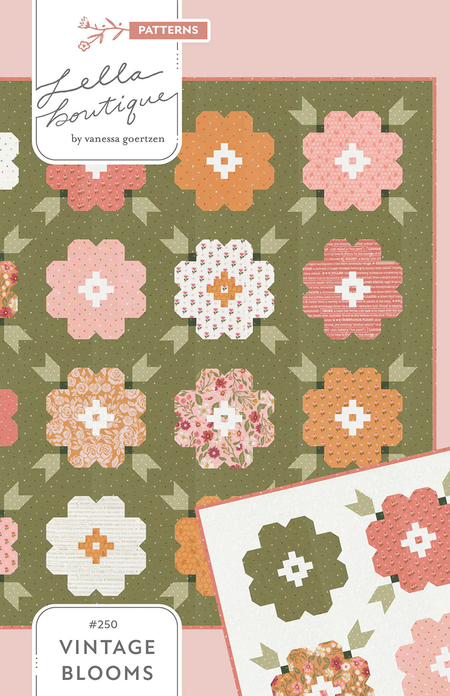 Vintage Blooms Quilt Pattern Lella Boutique