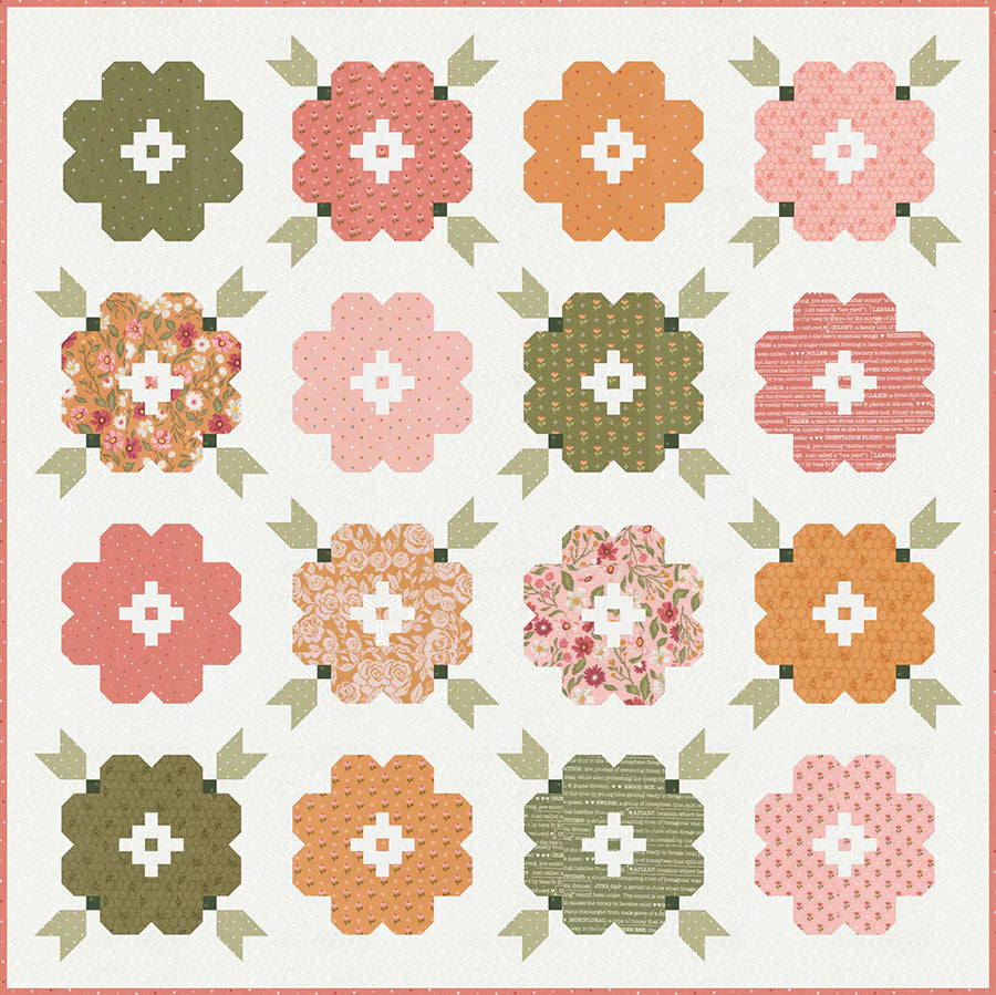 Vintage Blooms Quilt Pattern Lella Boutique